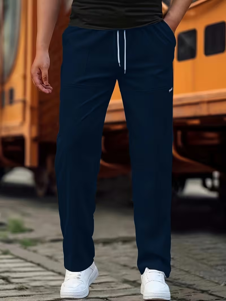 Jasper | Casual Lightweight Straight-Leg Trousers