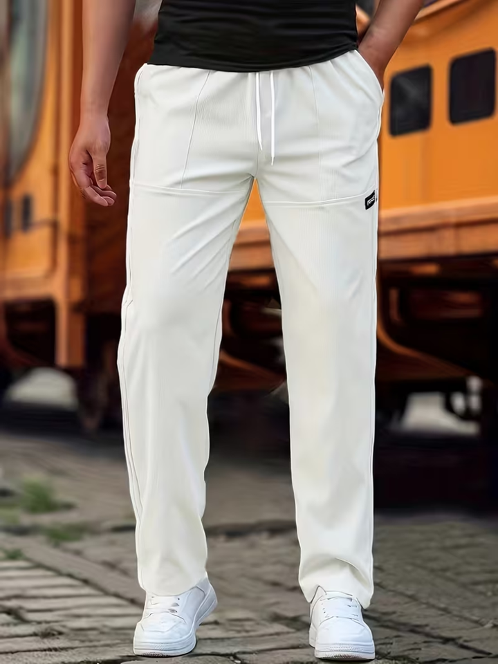 Jasper | Casual Lightweight Straight-Leg Trousers