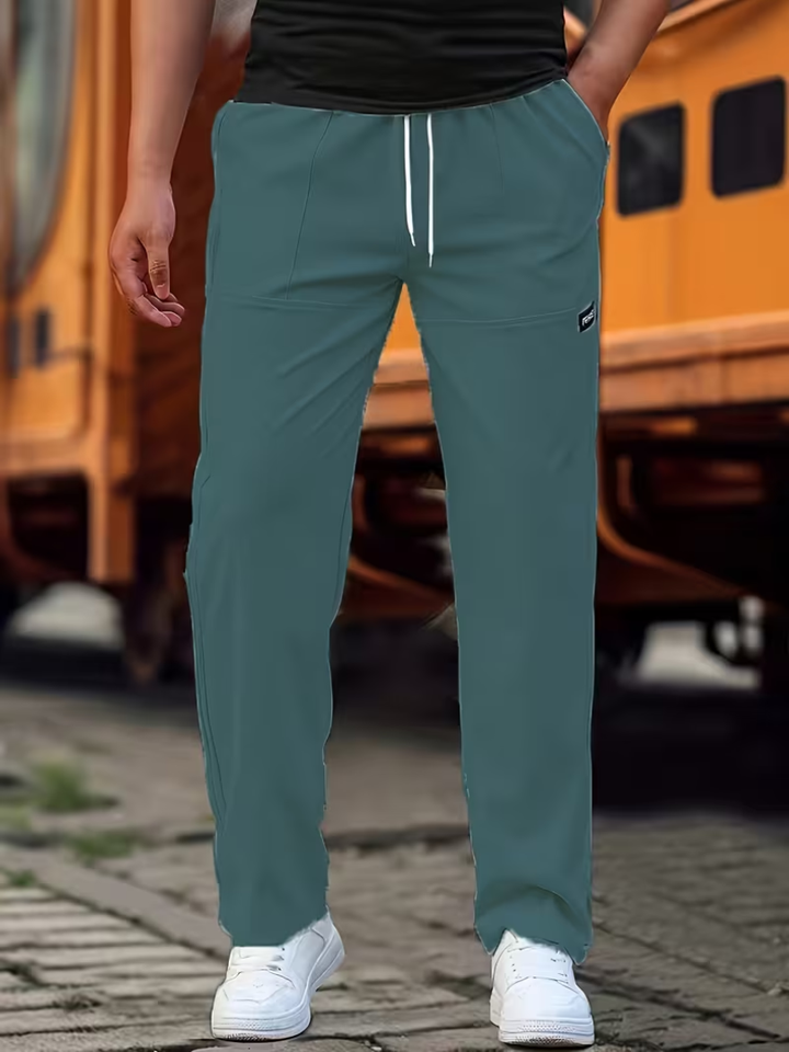 Jasper | Casual Lightweight Straight-Leg Trousers