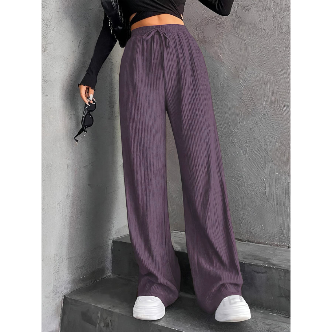 BERNILA – Casual Wide Waist Comfy Everyday Trousers