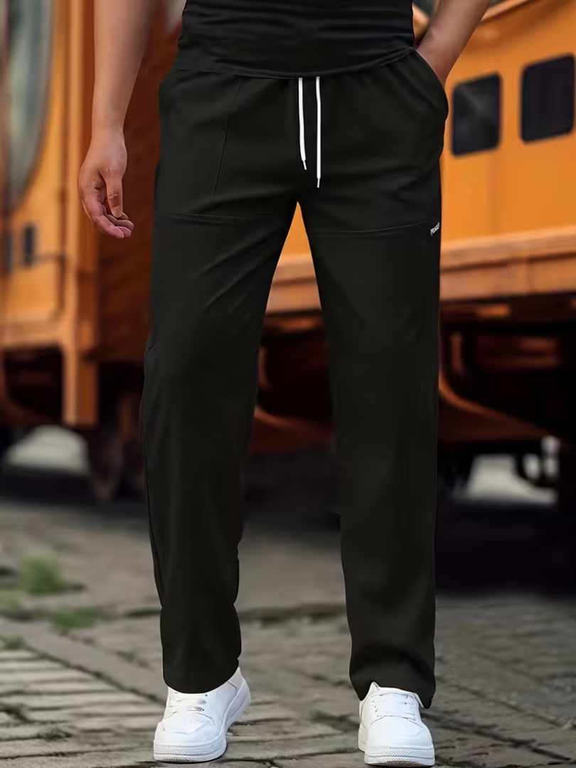 Jasper | Casual Lightweight Straight-Leg Trousers