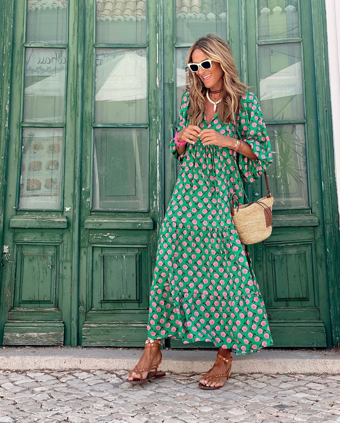 SABINE - Boho Chic Maxi Dress