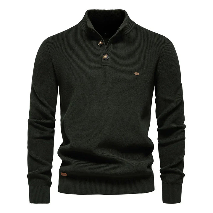 Riccardo | Men's Buttoned Jumper