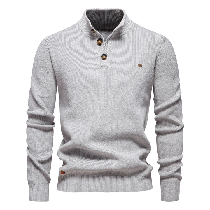 Riccardo | Men's Buttoned Jumper
