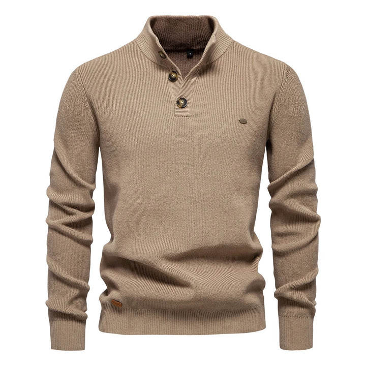 Riccardo | Men's Buttoned Jumper