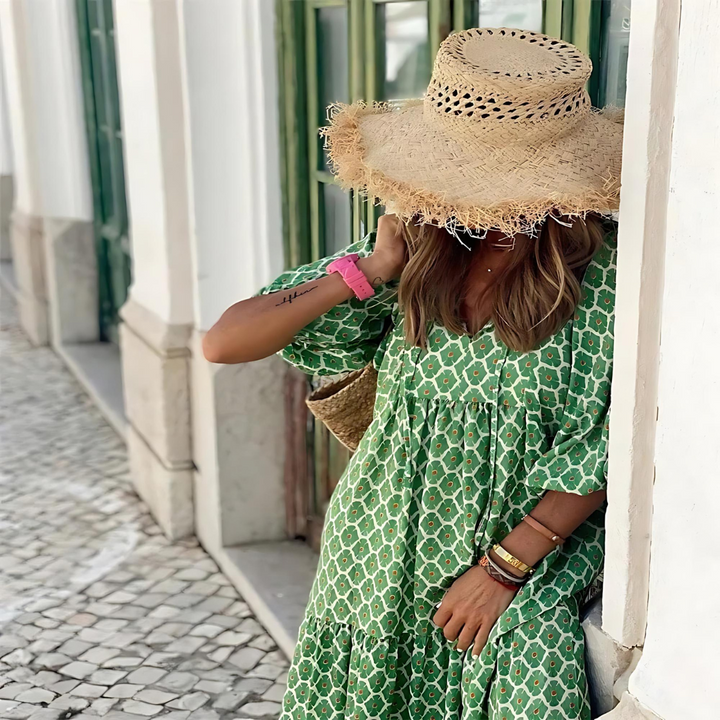 SABINE - Boho Chic Maxi Dress
