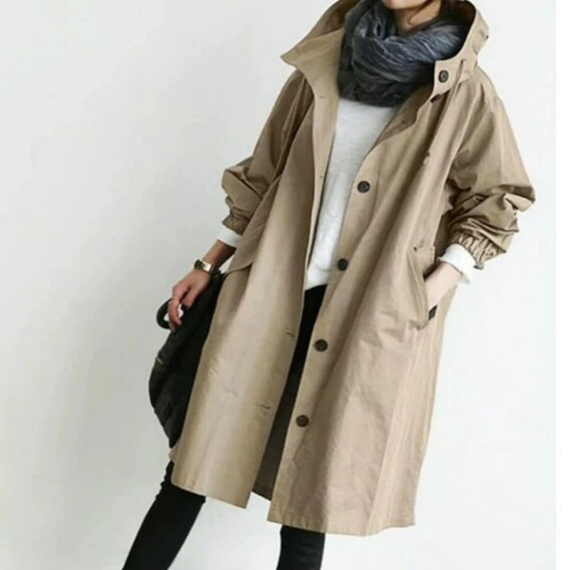 EVA| Tailored Fashion Trench Coat