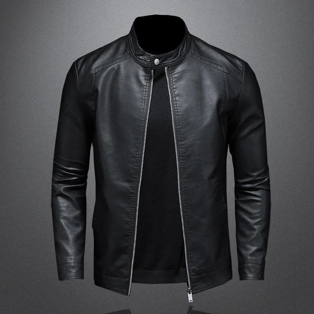Manuele | Classic Leather Jacket