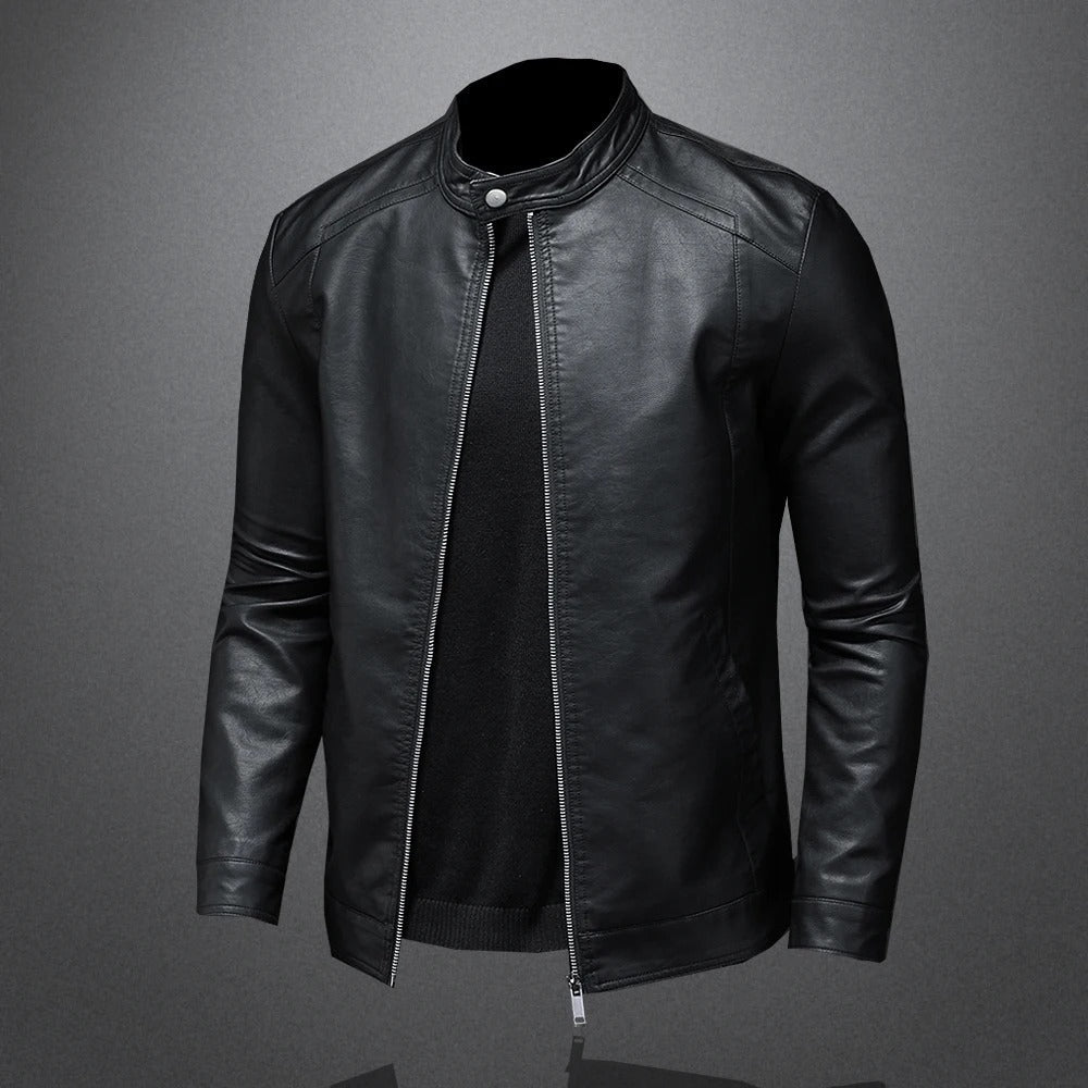 Manuele | Classic Leather Jacket